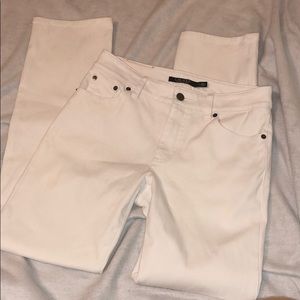 Lauren Ralph Lauren white denim pants